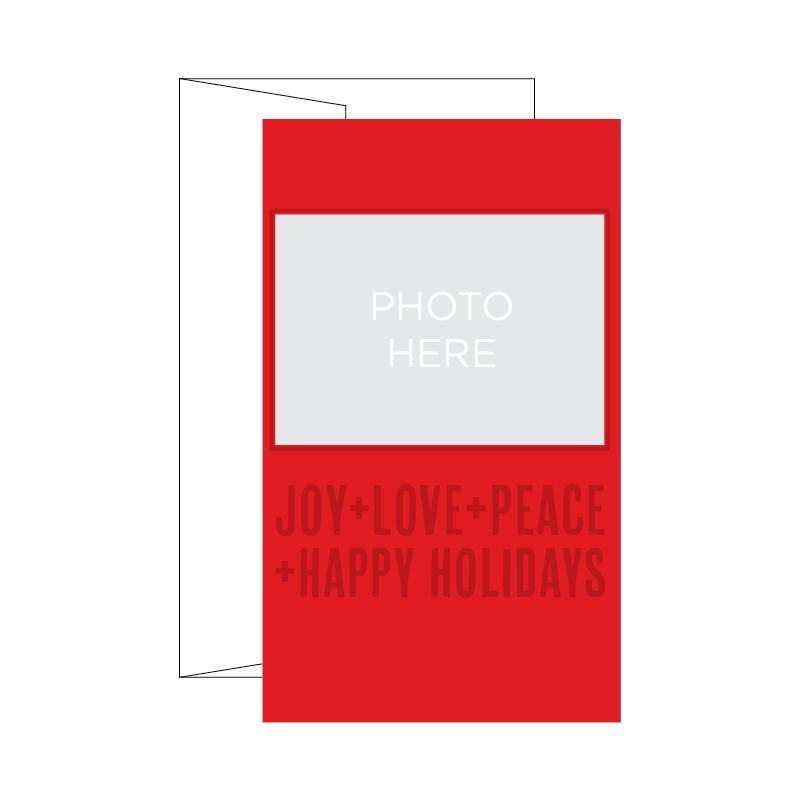 Holiday Photocards | Holiday Greetings Foil Photocard