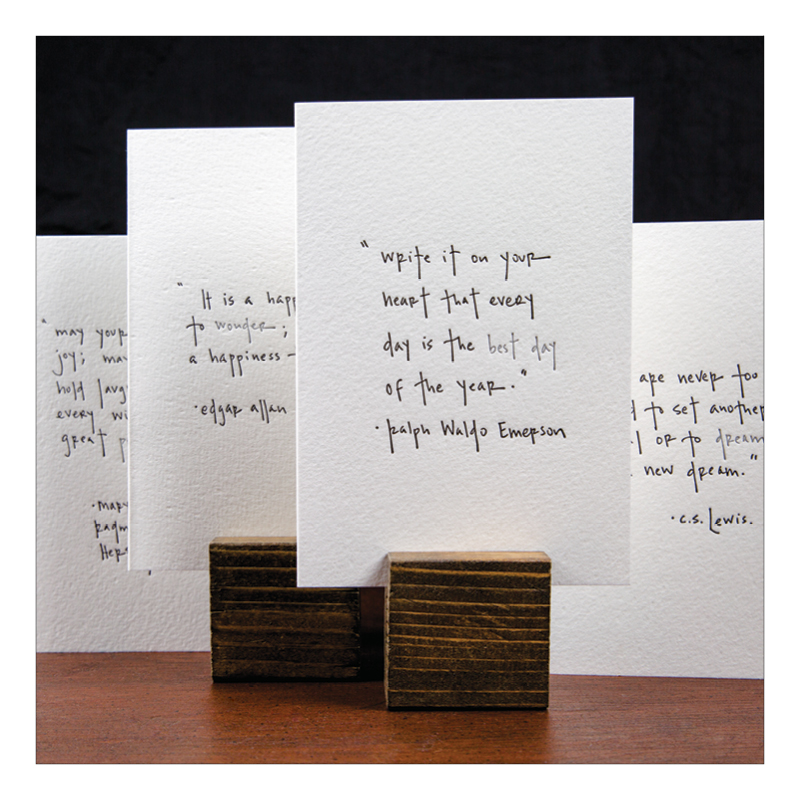 Just A Little Ditty Holiday | Assorted Letterpress Greetings