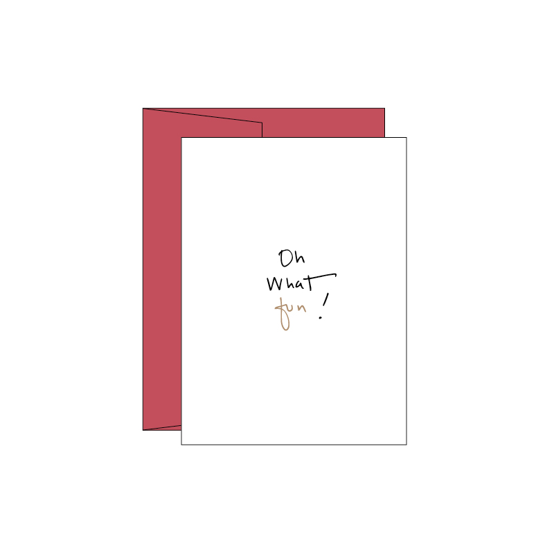 Just A Little Ditty Holiday | Oh What Fun Single Card