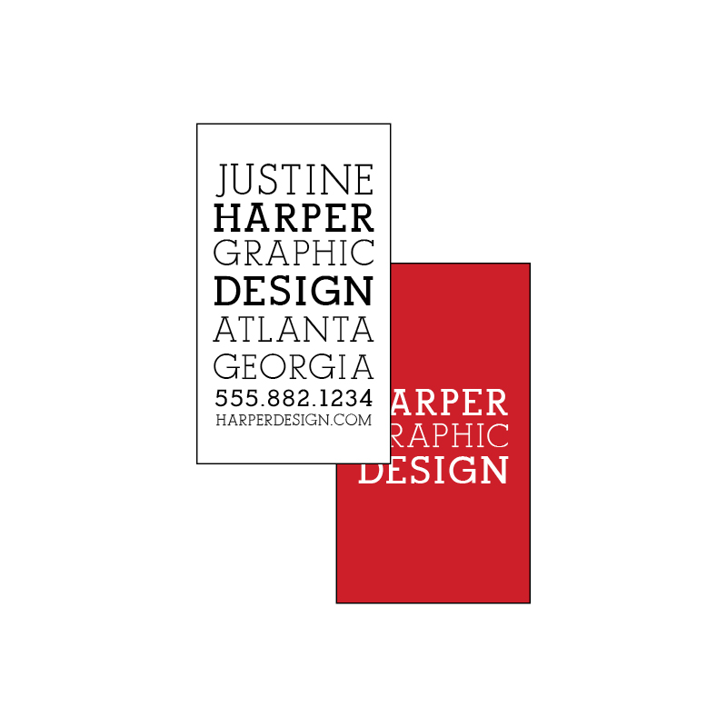 Business Card | JUSTINE