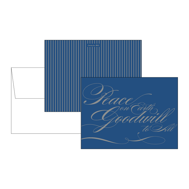 Foil Holiday Cards | Goodwill Single Card