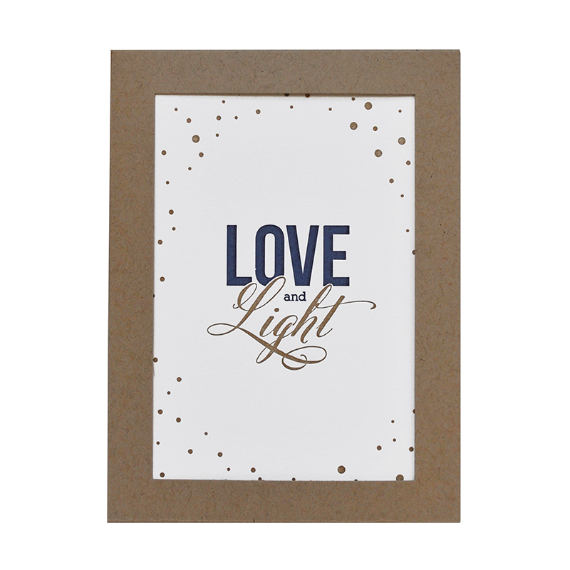 Letterpress Holiday Cards | Love Light Set
