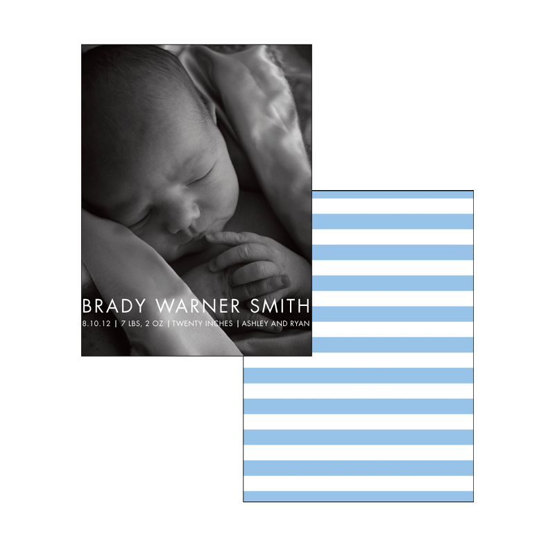 Baby Announcement | BRADY