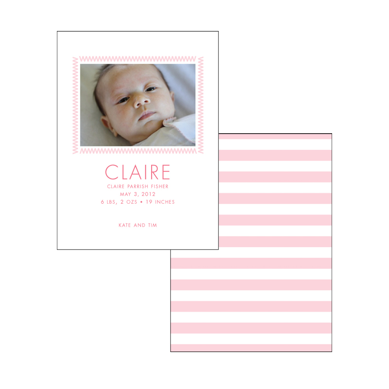 Baby Announcement | CLAIRE