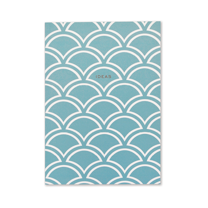 Pattern Journal | Aqua Scallops