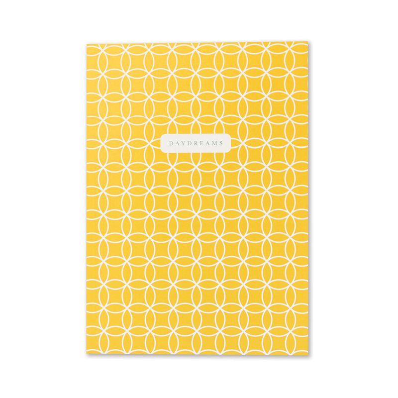 Pattern Journal | Yellow Infinity