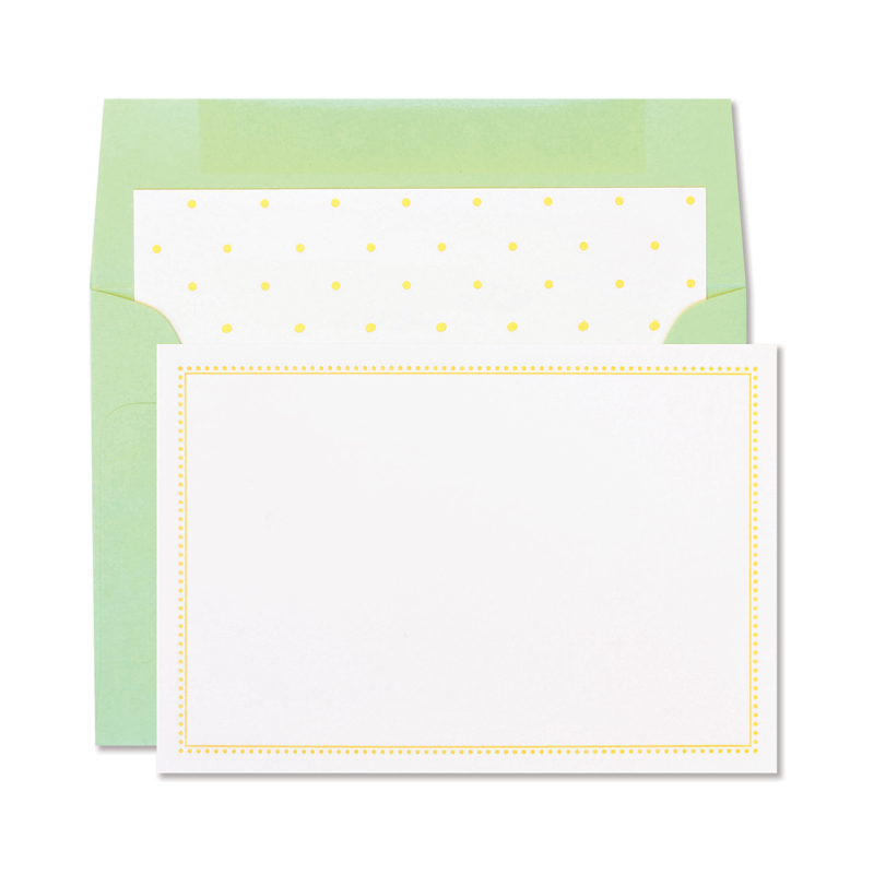 Letterpress Frame Notes | Butter Dot