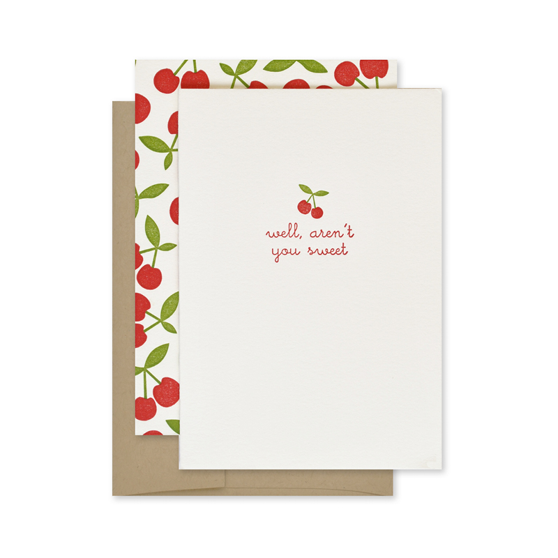 Letterpress Greeting Cards | Aren't You Sweet Set of 8 Cards