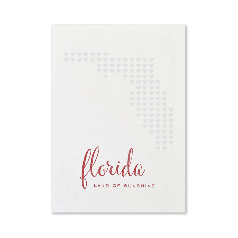 Sending Love Art Print | Florida