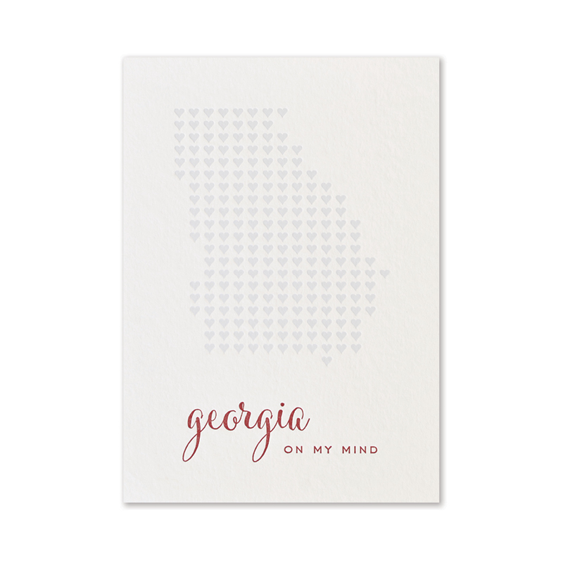 Sending Love Art Print | Georgia