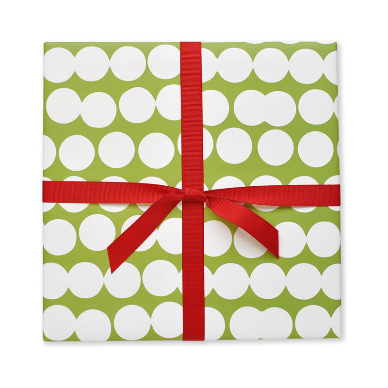 Pattern Gift Wrap | Green Strand